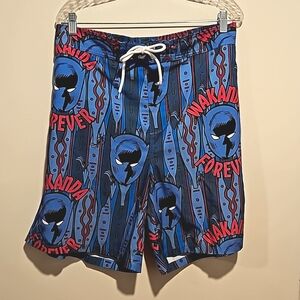 WAKANDA FOREVER Marvel men's swim board surf shorts 2XL (44/46)